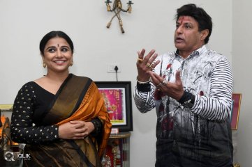 Vidya Balan Gets a Warm Welcome from NTR Family Photos